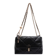 Women's Shoulder Bag Crossbody Handbag Tote Diamond Lattice Thread Daily Purse