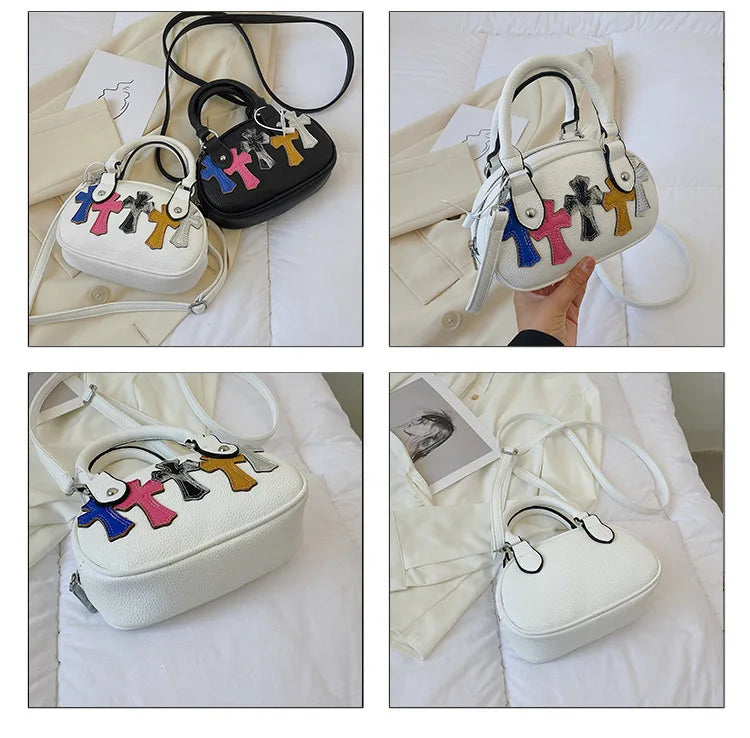 Gothic Retro Bowling Bag Cross-body Pillow Bag