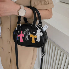 Gothic Retro Bowling Bag Cross-body Pillow Bag