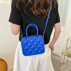 Retro Diamond Small Bag Spring Women's Bag Casual Shoulder Crossbody Portable