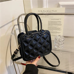 Retro Diamond Small Bag Spring Women's Bag Casual Shoulder Crossbody Portable