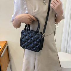 Retro Diamond Small Bag Spring Women's Bag Casual Shoulder Crossbody Portable