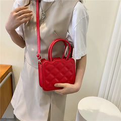 Retro Diamond Small Bag Spring Women's Bag Casual Shoulder Crossbody Portable