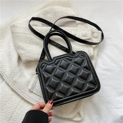 Retro Diamond Small Bag Spring Women's Bag Casual Shoulder Crossbody Portable