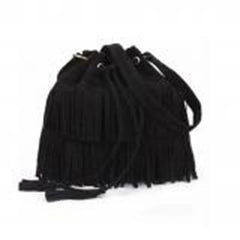 Faux Suede Fringe Women Bag Messenger Tassel Shoulder Handbags