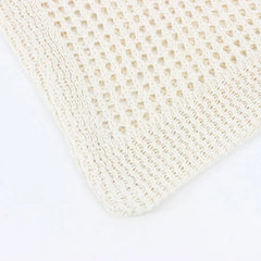 Retro Hollow Woven Crochet Bag Shopping Tote Knitting Handbags