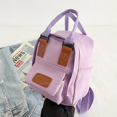 Retro Style Backpack Women Small Shoulder Bags Y2k Girl Travel Bag