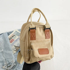 Retro Style Backpack Women Small Shoulder Bags Y2k Girl Travel Bag