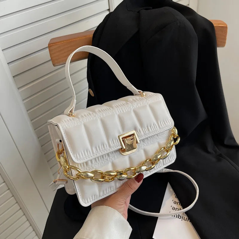 Retro Crossbody Bag Women's Shoulder Bag Small Square Bag