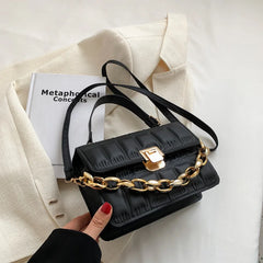 Retro Crossbody Bag Women's Shoulder Bag Small Square Bag