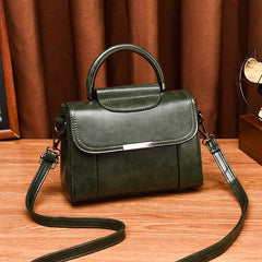 Vintage Small Shoulder Bag Women's Retro Messenger Handbag