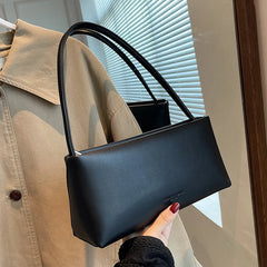 Retro Women Shoulder Bag PU Leather Crossbody Commute Pack