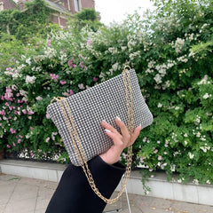 Small Rhinestone Crossbody Bag for Women - Diamond Purse Handbag
