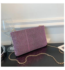 Small Rhinestone Crossbody Bag for Women - Diamond Purse Handbag