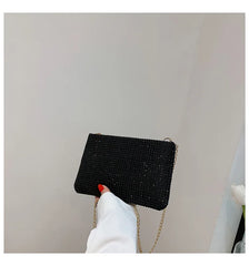 Small Rhinestone Crossbody Bag for Women - Diamond Purse Handbag