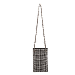 Bling Crossbody Handbag Rhinestone Chain Clutch