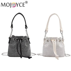 Rhinestone Bucket Handbag for Women