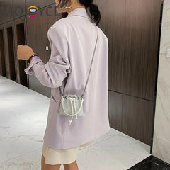 Rhinestone Bucket Handbag for Women