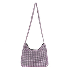 Rhinestone Evening Clutch Underarm Purse Outdoor Traveling