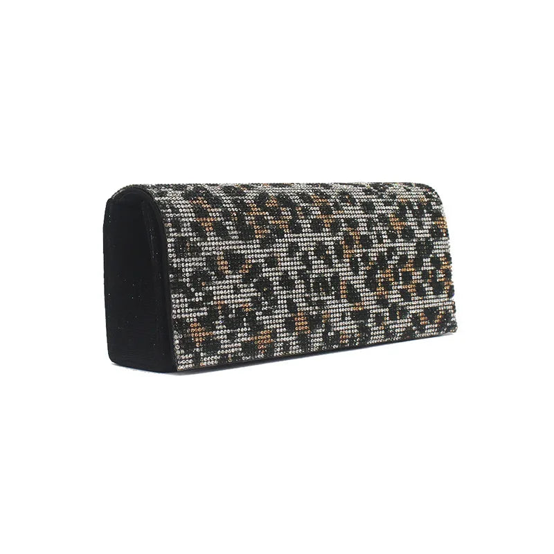 Rhinestones Evening Clutch Bag for Women Dinner Party Wedding Purses Handbag