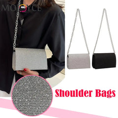 Rhinestones Evening Shoulder Bag for Women