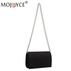 Rhinestones Evening Shoulder Bag for Women