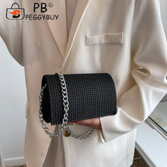 Rhinestones Shoulder Crossbody Bag for Women Wedding Handbag