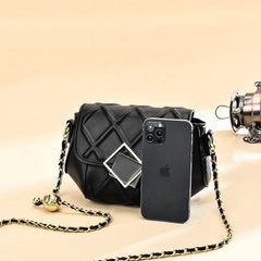 Rhombus Small Square Bag Women's Chain Shoulder Bag