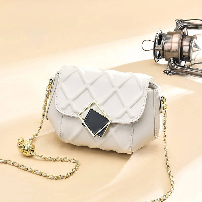 Rhombus Small Square Bag Women's Chain Shoulder Bag