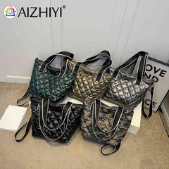 Rhombus Women Crossbody Bags Adjustable Messenger Handbag