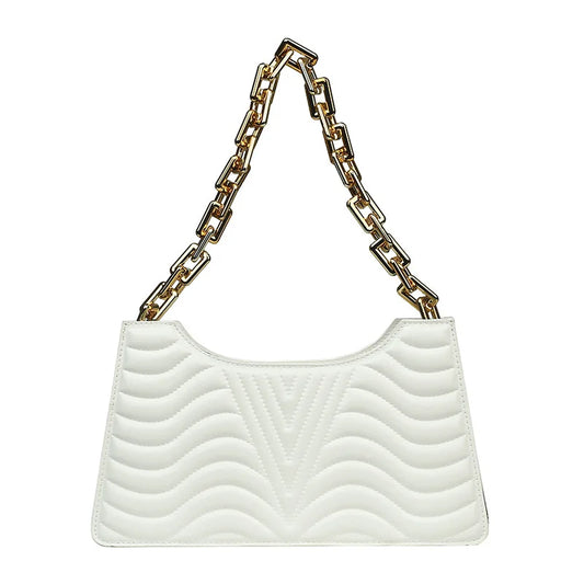 Rhombus Shoulder Bag PU Leather Handbag