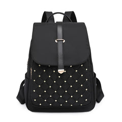 Women's Nylon Backpack Large Capacity Anti-Theft Backpack