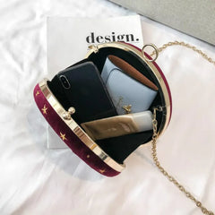 Women Shoulder Bag Starry Sky Crossbody Suede Messenger Small Purses