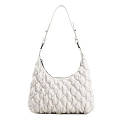 Women Shoulder Bags Padded Handbags PU Leather Crossbody