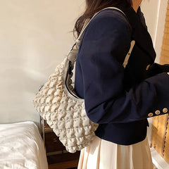 Women Shoulder Bags Padded Handbags PU Leather Crossbody