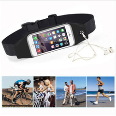 Outdoor Running Waist Bag Phone Touch Screen Pocket Adjustable Sport Belt Bag