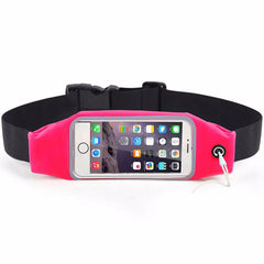 Outdoor Running Waist Bag Phone Touch Screen Pocket Adjustable Sport Belt Bag
