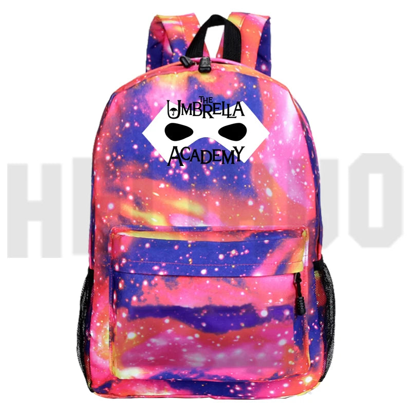 Umbrella Academy Backpack Anime Bag Bookbag Women Travel Laptop School