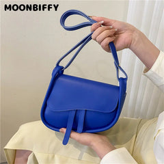 Small Shoulder Bag Women PU Leather Crossbody Messenger