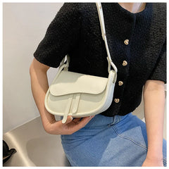 Small Shoulder Bag Women PU Leather Crossbody Messenger