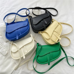 Small Shoulder Bag Women PU Leather Crossbody Messenger