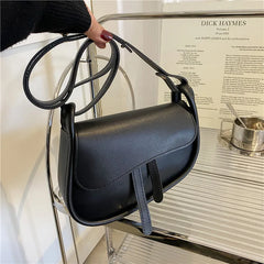 Small Shoulder Bag High Solid PU Leather Messenger Bag