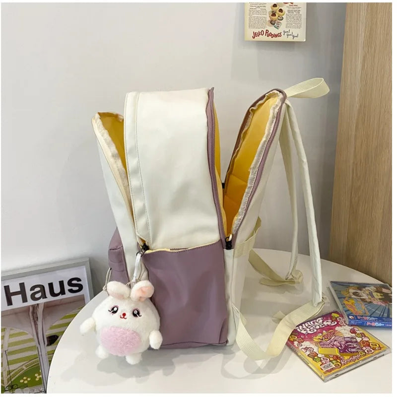 Women's School Bag College Student Backpack