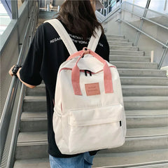 Nylon School Backpack Women Bagpack Waterproof Backpack