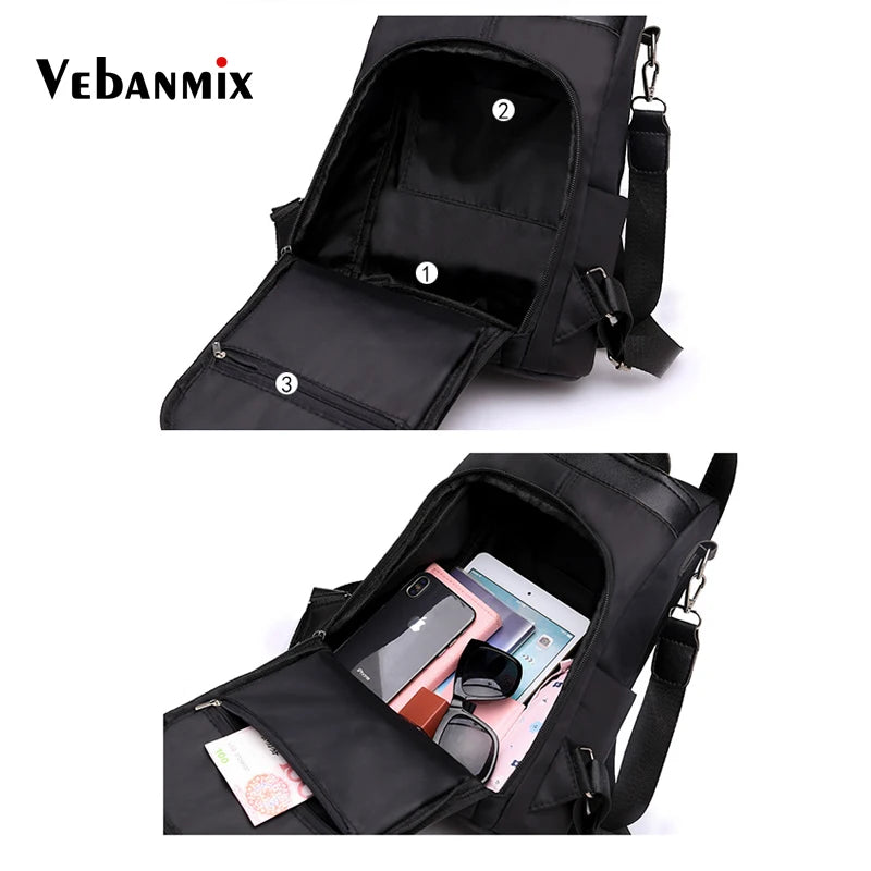 Anti Theft Backpack for Teenage Girls Travel Daypacks Book Backbag
