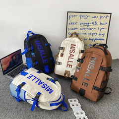 High Capacity Schoolbag Teenage Backpacks Boys Girls Laptop Mochila