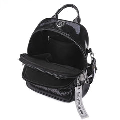 Sequins Women's Backpack School Bags 3-In-1 Travel Bagpac