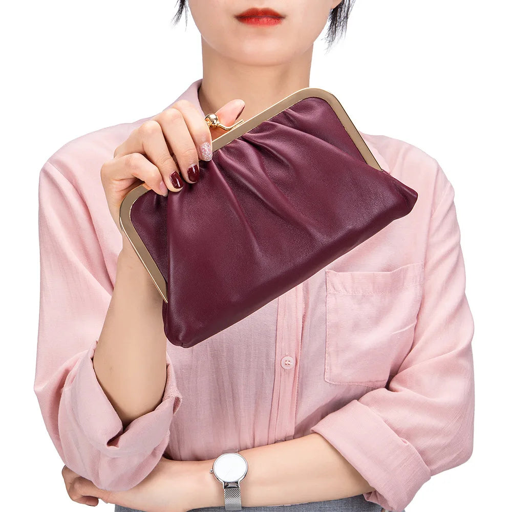 Women Shoulder Bags Chains Strap Handbags Leather Crossbody Bag