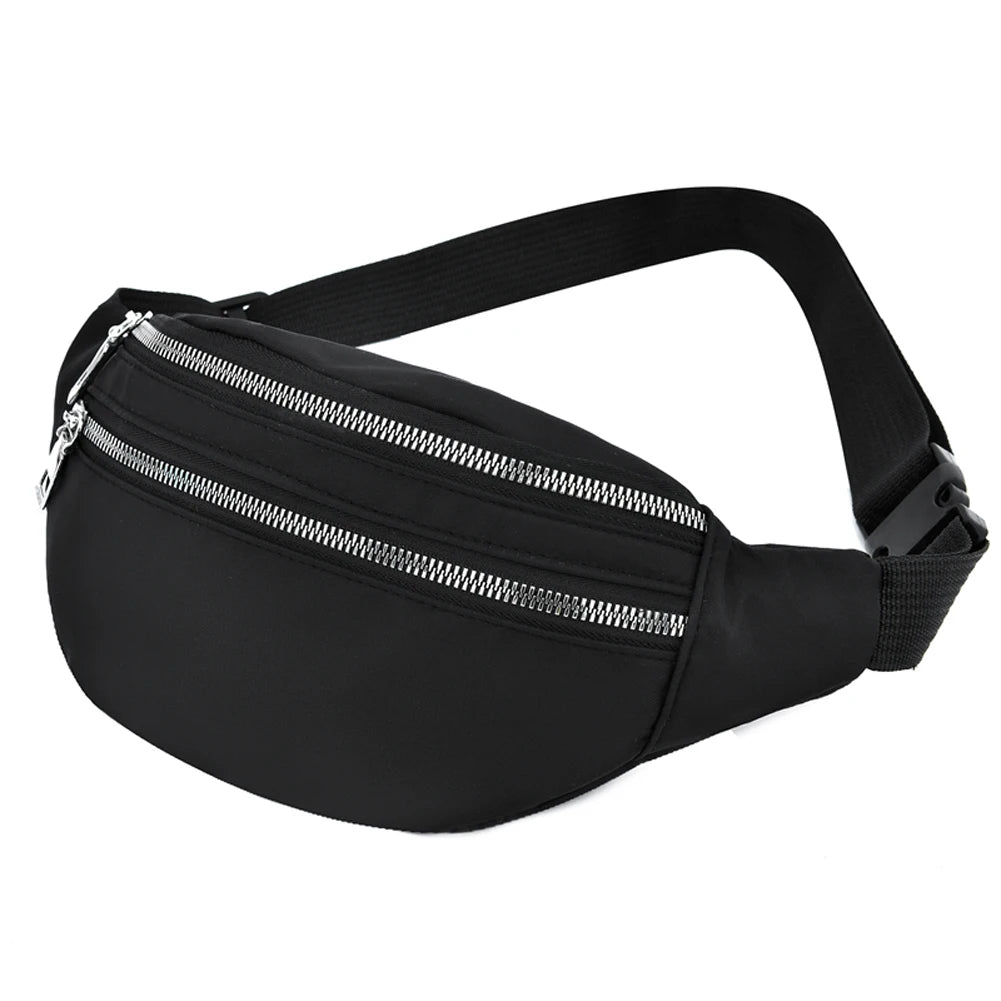 Waterproof Rhombohedron Waist Fanny Pack Belt Bag