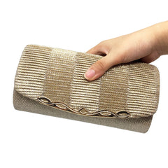 Evening Bag Sequined Wedding Party Ladies Shoulder Bags With Chain